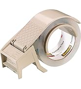 3M Scotch H122 Industrial Packing Tape Dispenser with Built-In Brake for 2
