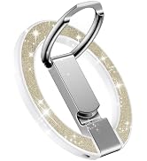 AILKIN Magnetic Phone Ring Holder Stand for Back of Phone, MagSafe Grip & Stand, Magnetic iPhone ...