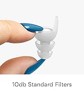 MEE audio Universal High Fidelity 10db Standard Filtered Earplugs