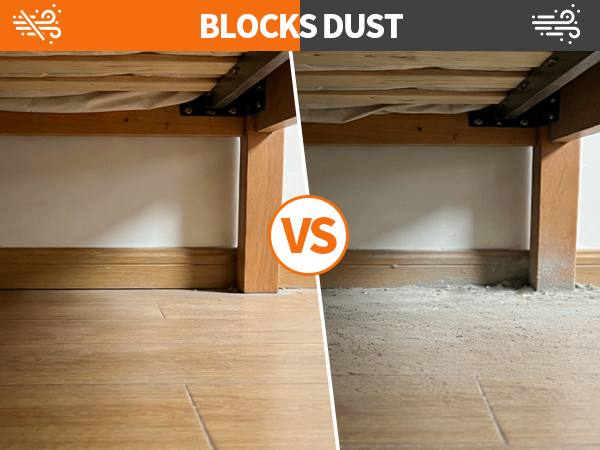 blocks dust