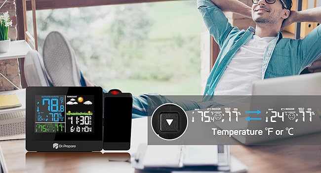 Alarm Clock Projector