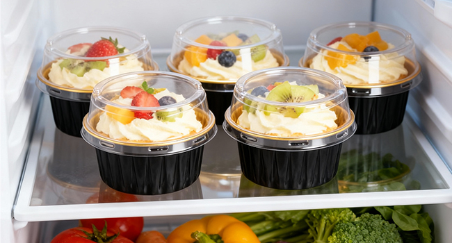Round Mini Cake Pans with Lids