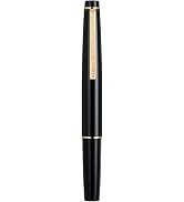 Jinhao 59 Mini Pocket Fountain Pen Fine Smooth Daily Writer Black Gold Trim | Small Little Tiny F...
