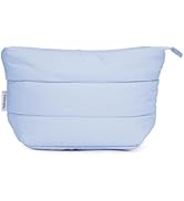 Narwey Puffy Makeup Bag for Purse Travel Women Girl, Puffer Cosmetic Bag Makeup Zipper Pouch, Cut...