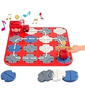 SGILE 16 PCS STEM Road Builder Puzzles for Kids Age 3+, Toddler Brain Teaser Maze Board Game Play...
