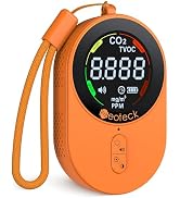 Neoteck Indoor Air Quality Meter Portable Carbon Monoxide Detector 0-1000ppm & 1s Refresh, 700mAh...