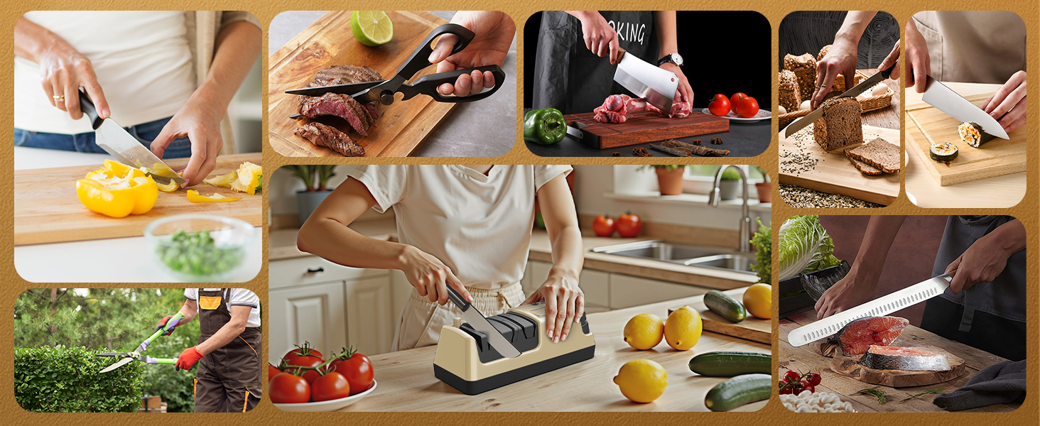 G01KS06 Electric Knife Sharpener