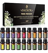 Premium Essential Oils Set - 100% Natural Essential Oils-Perfect for Diffuser, Humidifiers, Aroma...