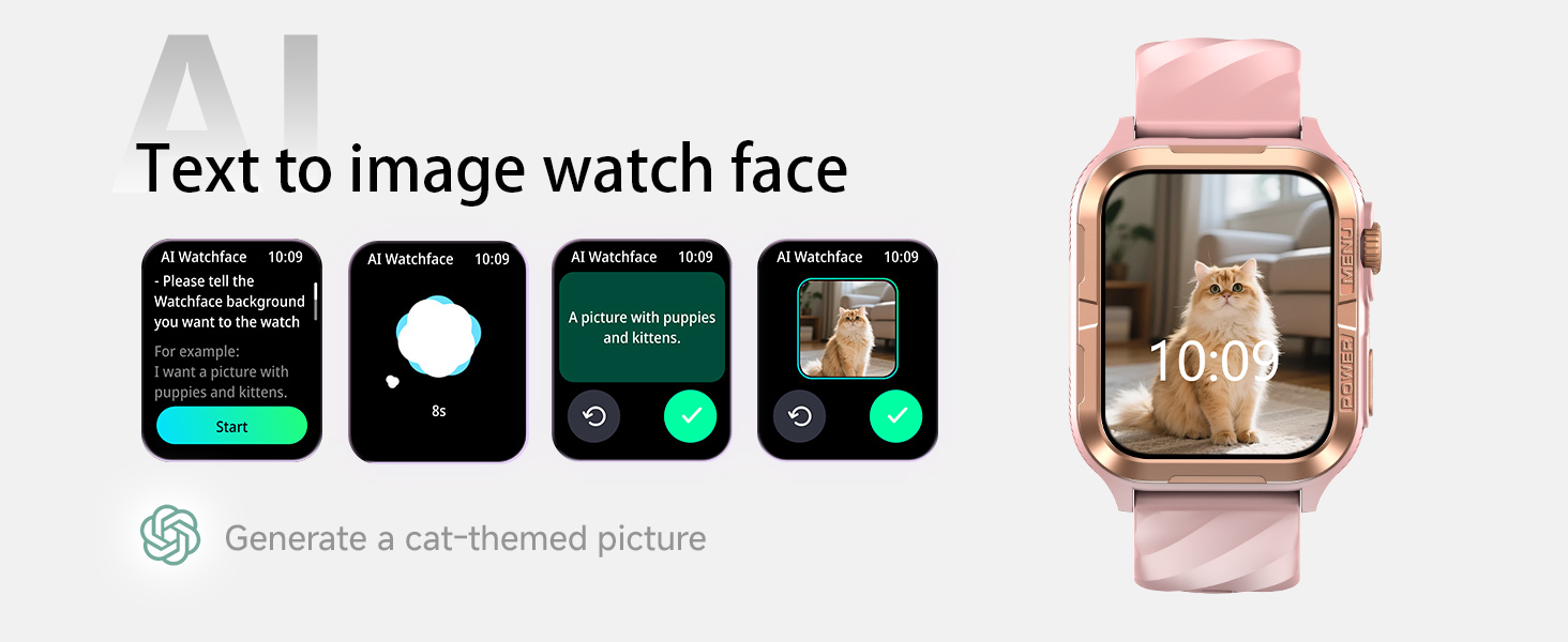 Create any custom dial you desire using AI