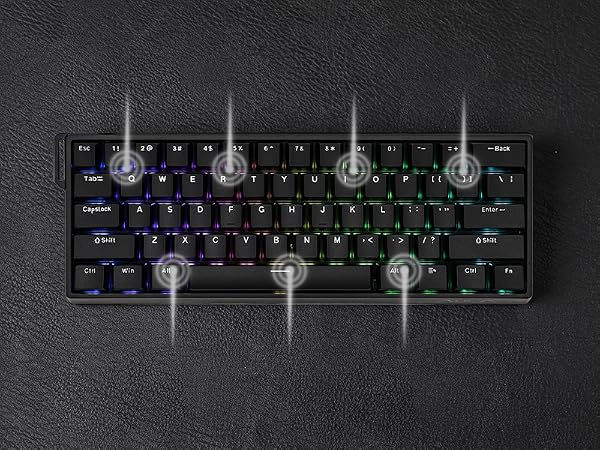 magnetic gaming keyboard