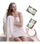 QUALIALL Compressed Towel Tablets, Portable Travel Washcloth for Camping Hiking Backpacking or Tr...