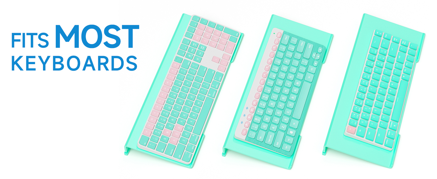 teal keyboard stand
