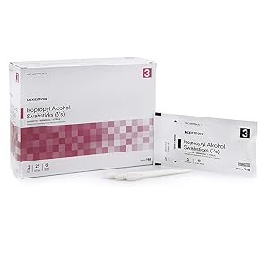 Sterile 70% Isopropyl Alcohol Swabsticks