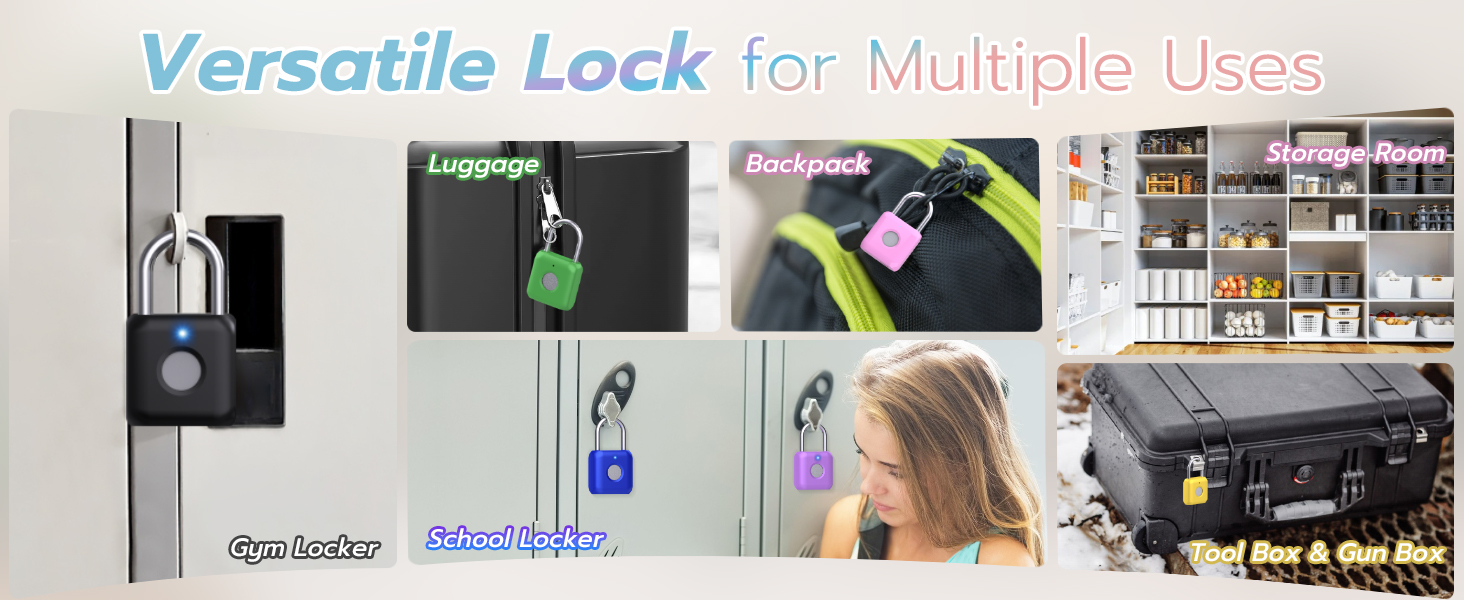 Gym Locker Lock Fingerprint Lock