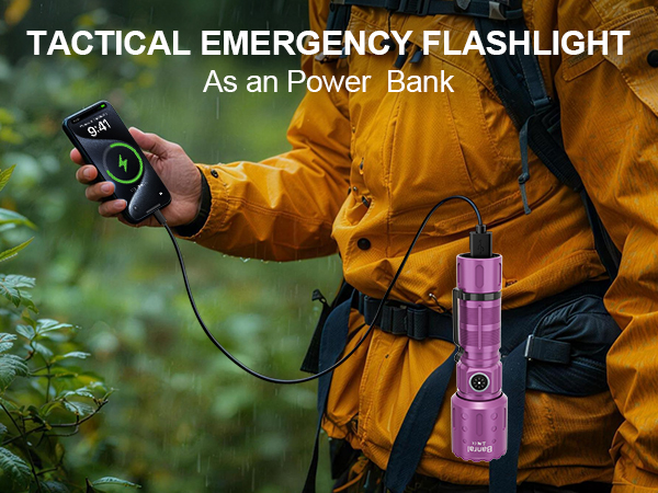TACTICAL EMERGENCY FLASHLIGHT