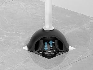 MR.SIGA heavy duty plunger for toilet