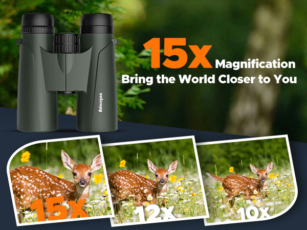 Adorrgon 15x45 Binoculars for Adults High Powered