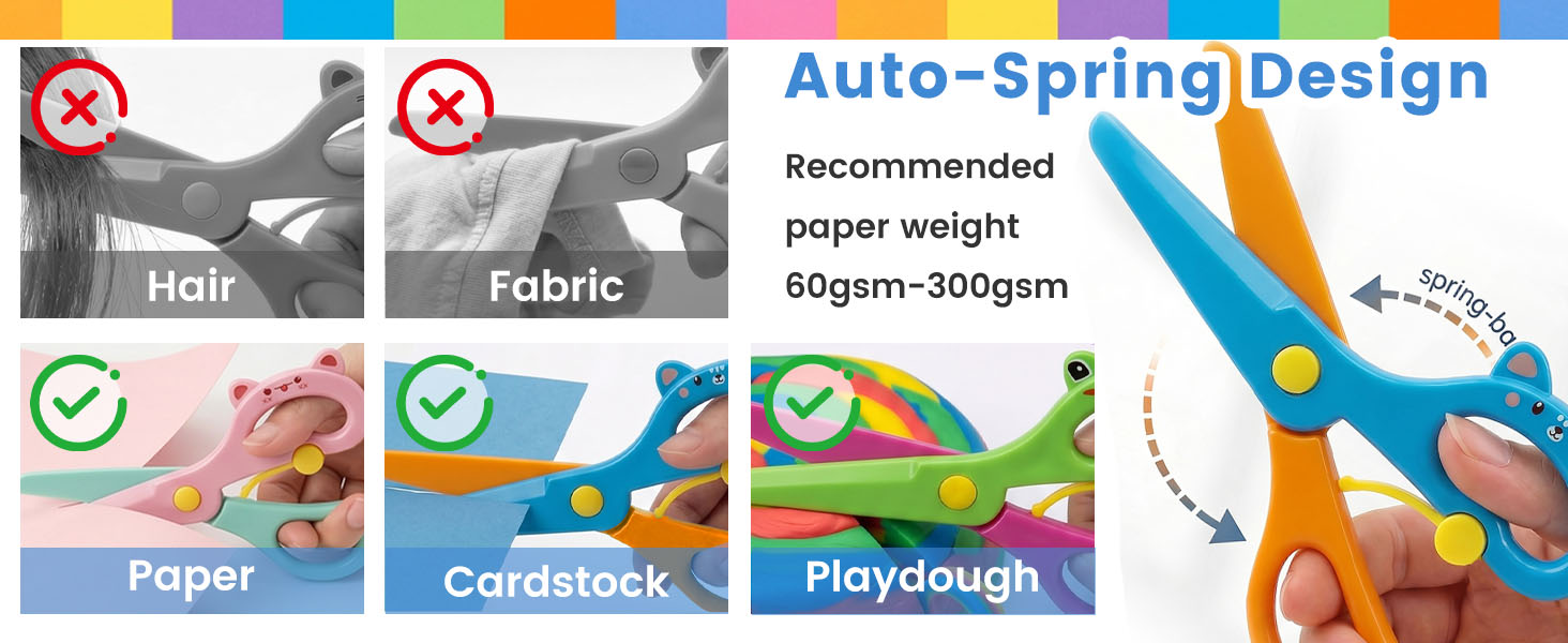 Toddlers Training Safety Scissor