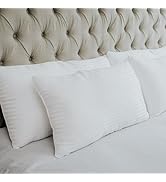Houseify Tuck Me in Pillow Co. Premium Down Alternative Pillows for Side and Back Sleepers Set of...