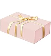 Luxury Large Gift Box 13.8x9x4.3 Inches Storage Box Ribbon Magnetic Closure for Luxury Packaging ...