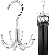 ZEDODIER Belt Hanger, Belt Rack Closet Accessories Organizer, Maximum 24 Storage Capacity, Hangin...
