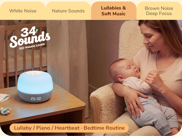 34 sounds-Lullabies & Soft Music