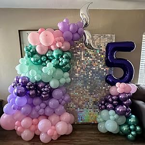 Mermaid balloons