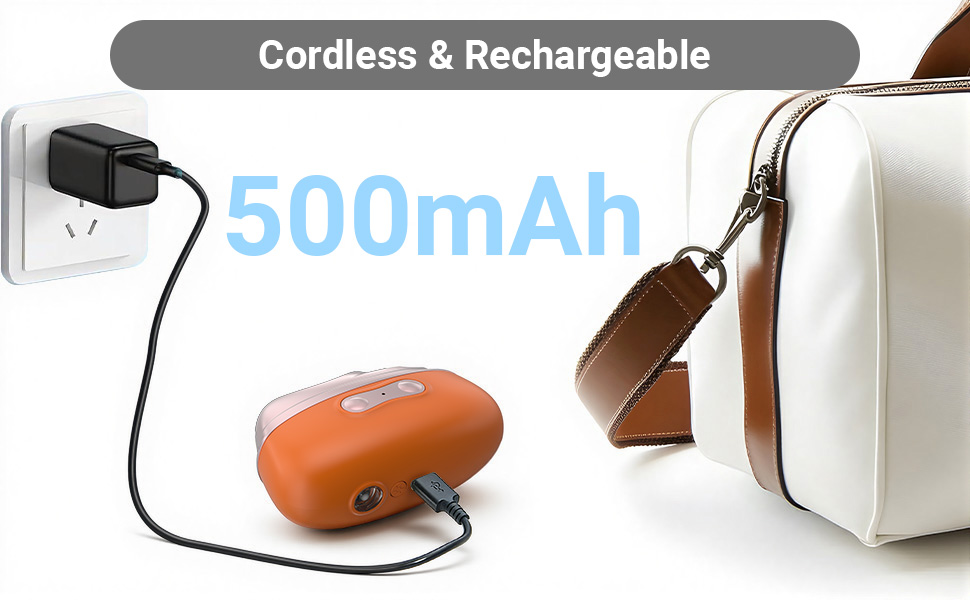 usb rechargeable cordless baby nail care kit on the go.