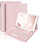 BQDIYOO Keyboard Case for iPad 9th/8th/7th Generation(2021/2020/2019) Detachable Wireless Bluetoo...
