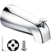 Enhon Slip On Diverter Tub Spout Compatible with Kohler GP85556, Bathroom Shower Bathtub Faucet S...