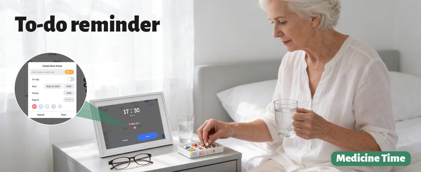 digital wall calendar