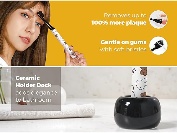 MIPOW BRUSH GO Slim i4 Slim Pro i4 Electric Toothbrush E-toothbrush Brush Head Sonic Vibrate Timer