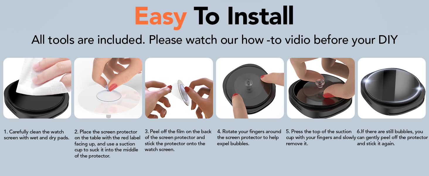 samsung galaxy watch 8 40mm screen protector