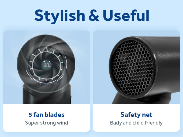 hand held turbo fan