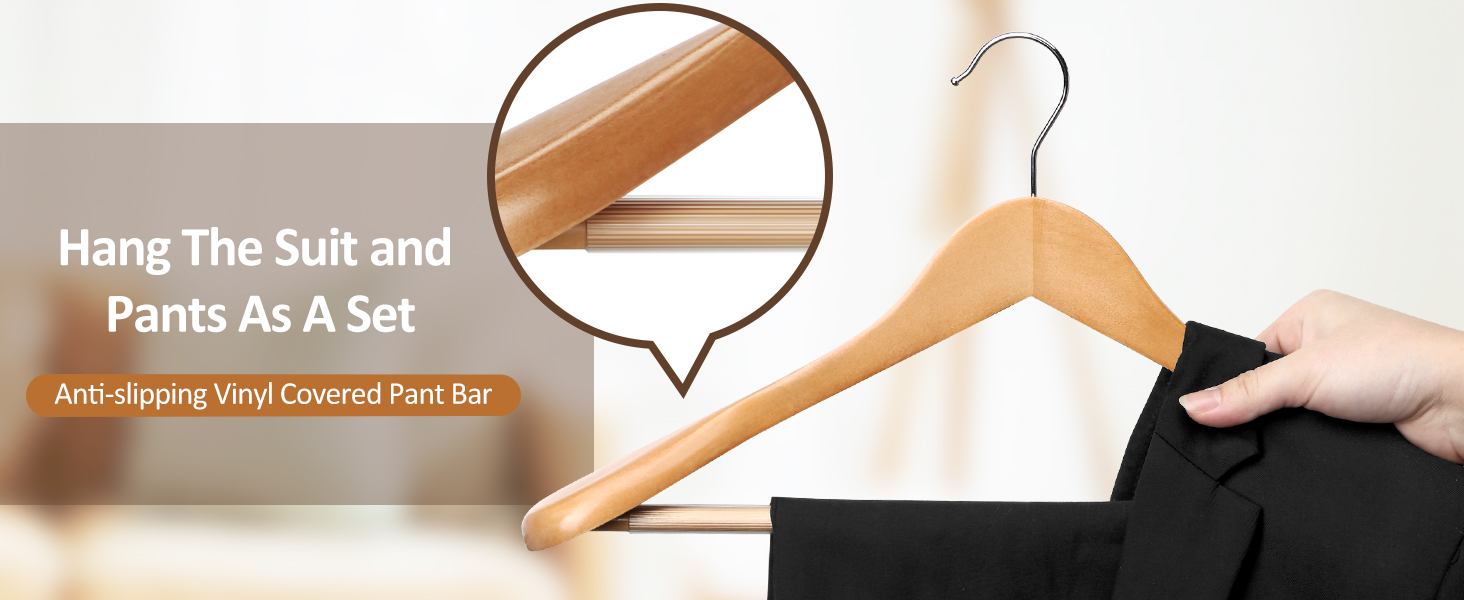 wooden hangers