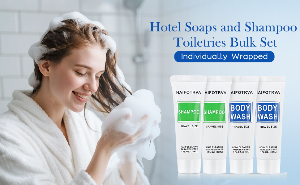 Travel Size Shampoo and Body Wash Bulk