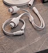 FCD TRUST 1 Male to 2 Females Y-Splitter Compatible with Govee Permanent Outdoor Lights, Y-Shaped...