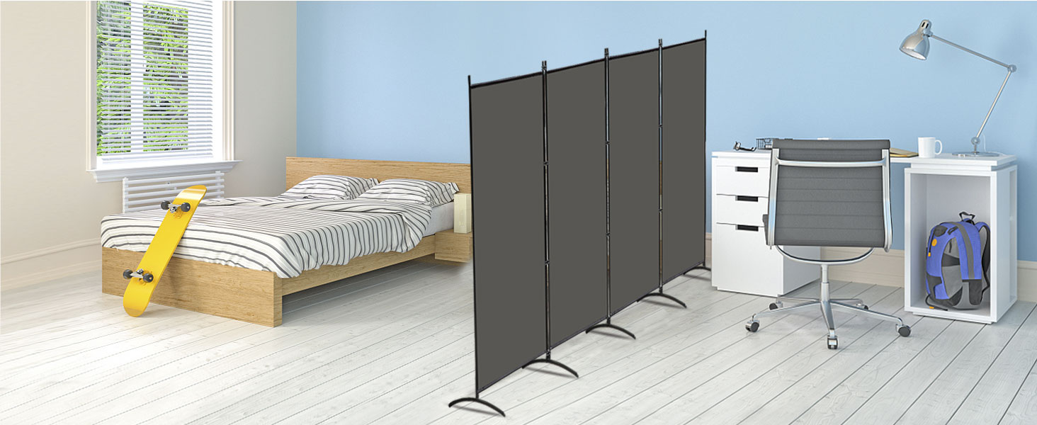 screen room divider section off space into separate areas as a temporary wall
