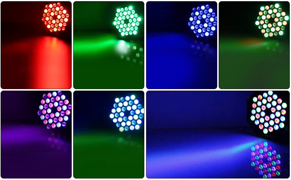 36 LED PAR LIGHTS