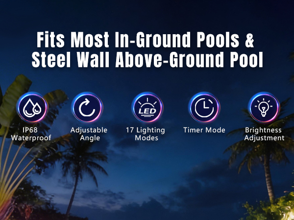 solar pool lights