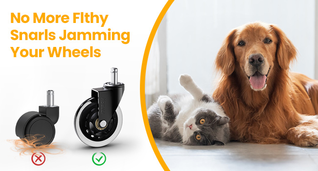 office chair wheels