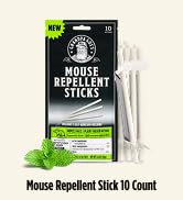 Grandpa Gus's Mouse Repellent Sticks Adhesive, Peppermint Oil, 10 Count | Peppermint Oil Mouse Re...