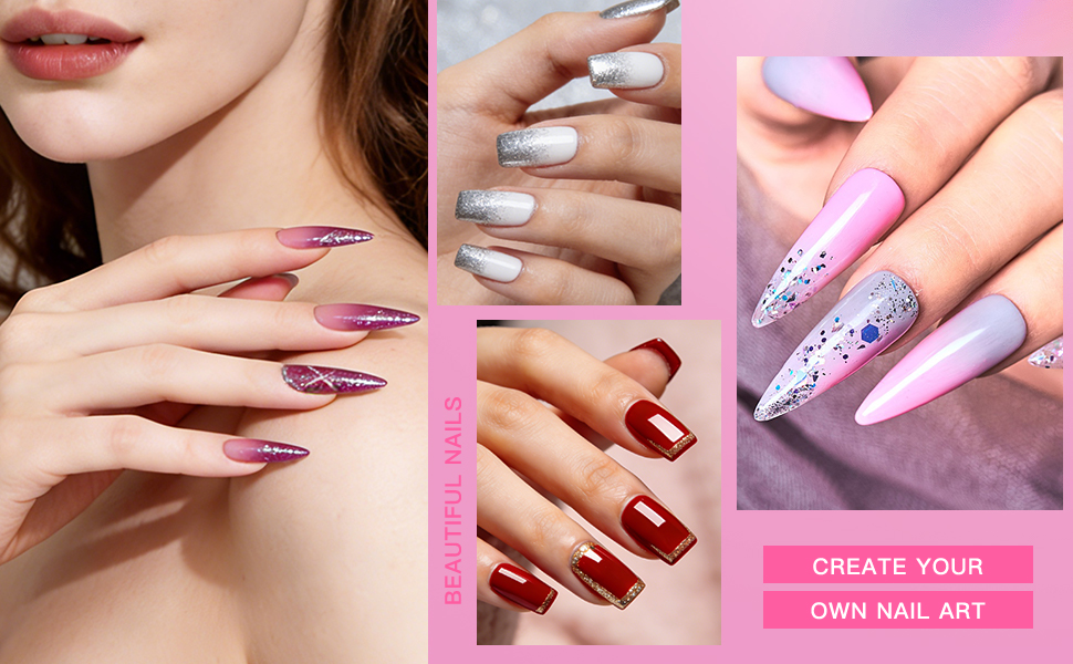 AORAEM LED Nail Lamp, 3W LED Nail Portable Manicure Dryer