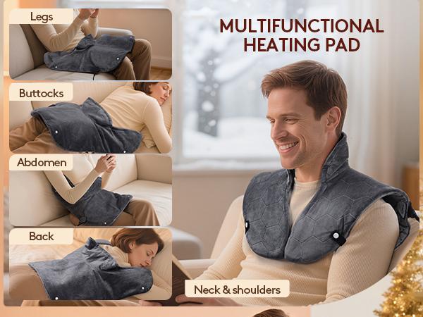 heating pad for neck and shoulders