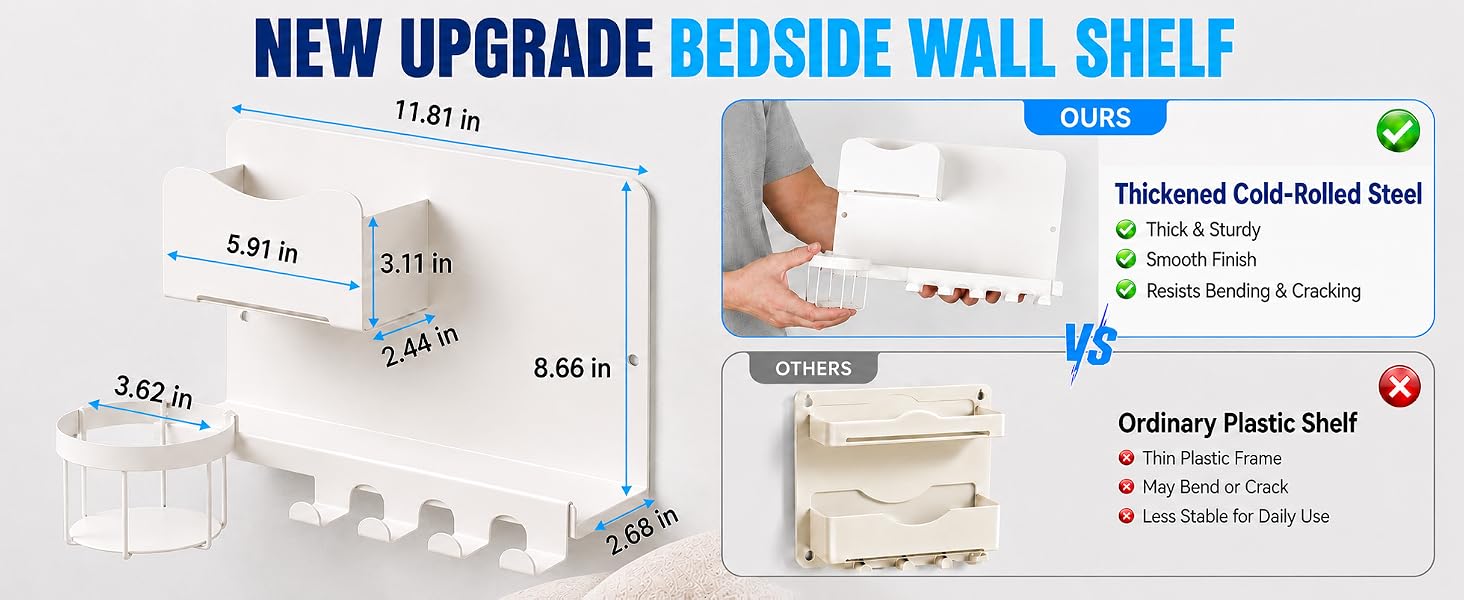 wall organizer for bedroom