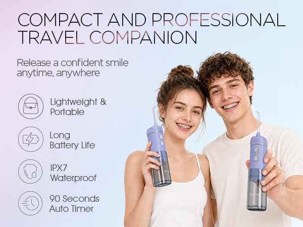 Portable Water Flosser Cordless