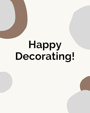 Happy decorating from Peakoly