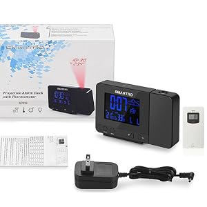 projection alarm clock
