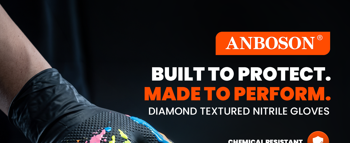anboson nitrile gloves