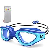 ZIONOR Kids Swim Goggles, G1mini Go Clear Lens Comfortable Kids Goggles for Swimming 3-10